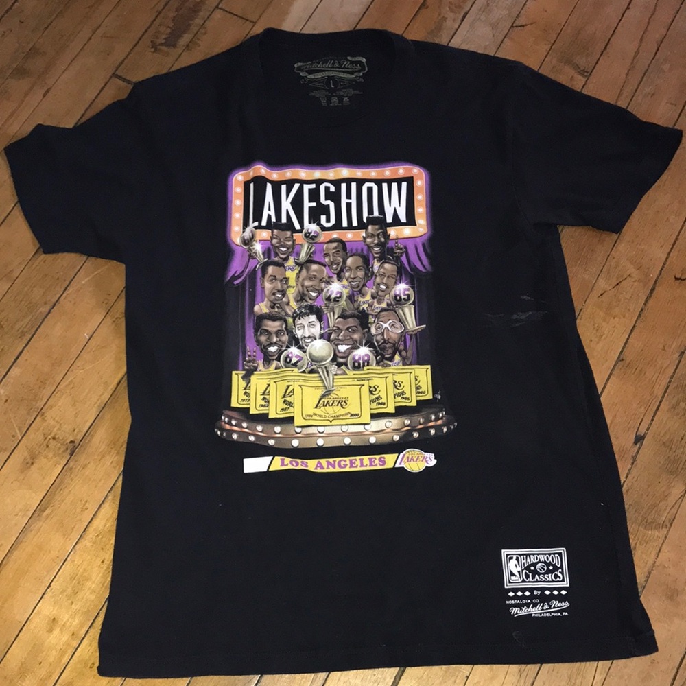 Lakeshow Los Angeles Lakers Graphic Tee - Black